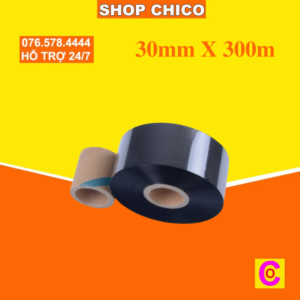 Ruy băng mực in RESIN 30mm X 300m